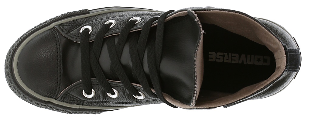 shoes Converse Chuck Taylor All Star Leather Hi - 565/Black/Black