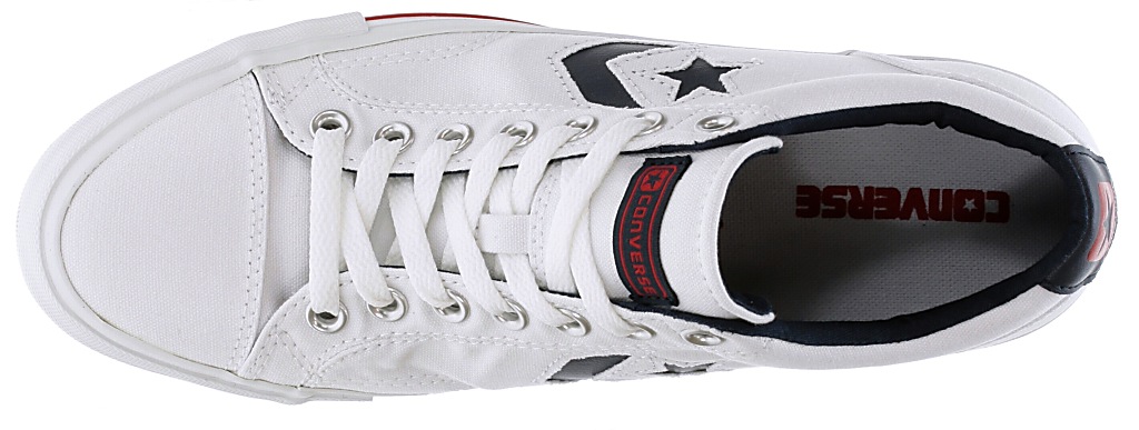 topánky Converse Court Star - White/Athletic Navy/Varsity Red