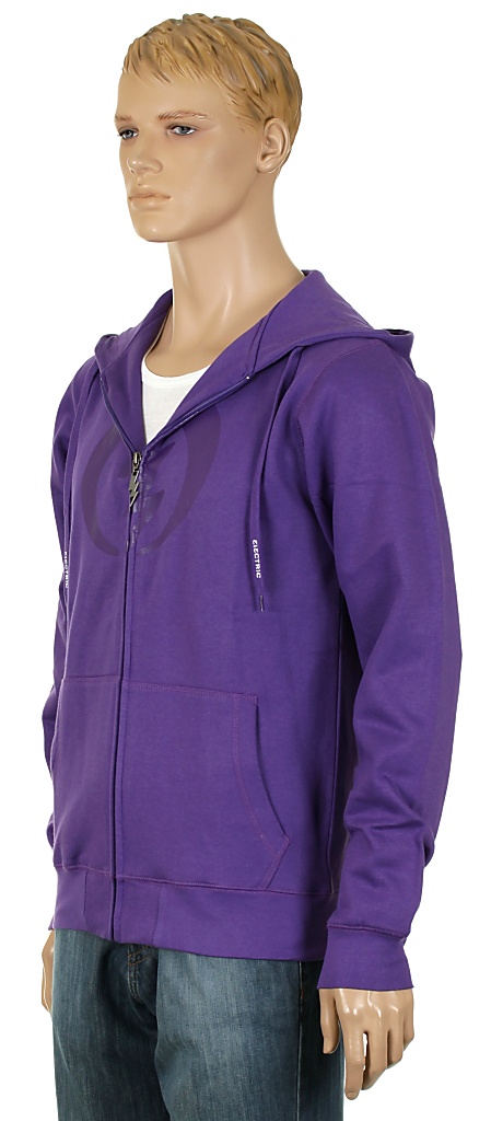 hoodie Electric Standard Volt Basic Zip - Purple