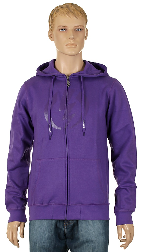 hoodie Electric Standard Volt Basic Zip - Purple