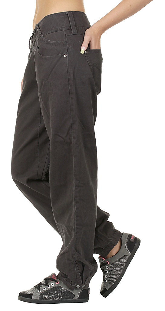 nohavice Roxy Sofia Flat - Graphite