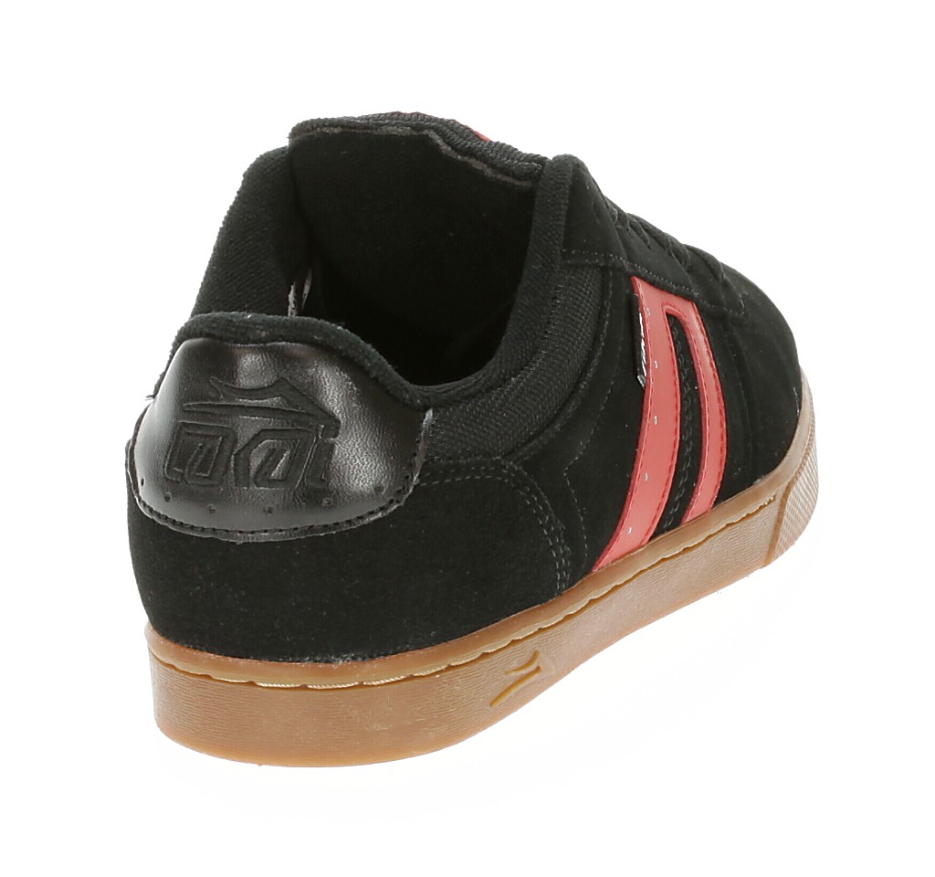 topánky Lakai Biebel 2 LK - Black/Red Suede