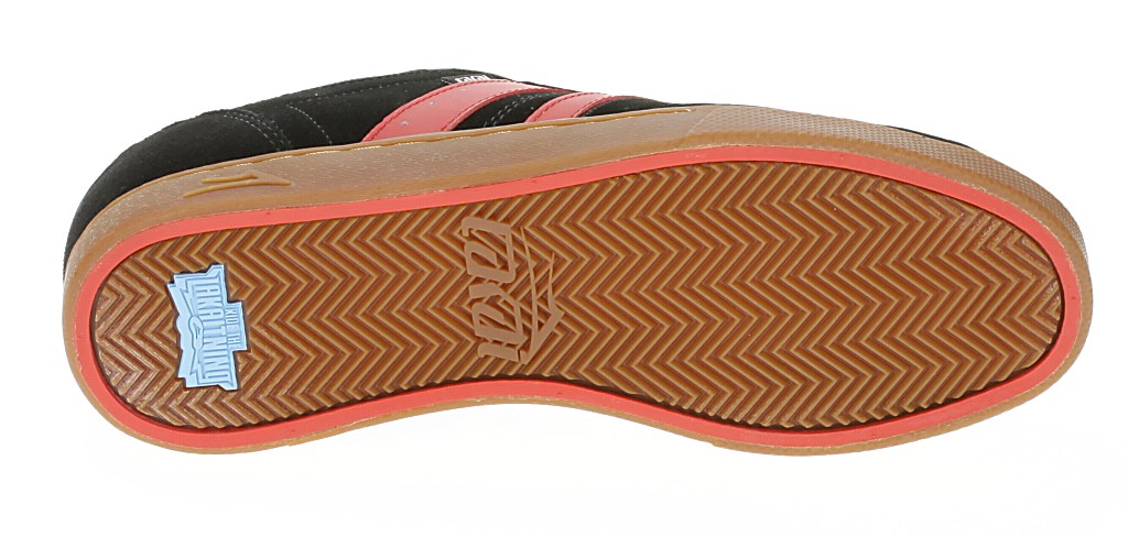 topánky Lakai Biebel 2 LK - Black/Red Suede