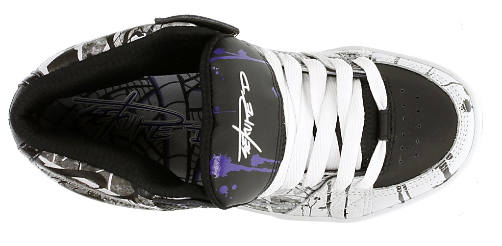 topánky Globe Mace High - Sekure D/White/Black/Purple