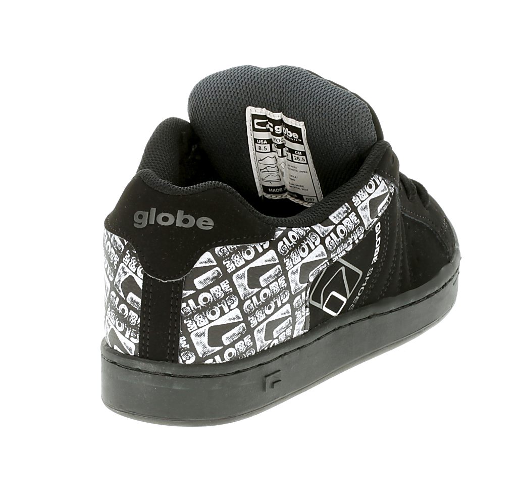 shoes Globe Focus - Black/White/Charcoal