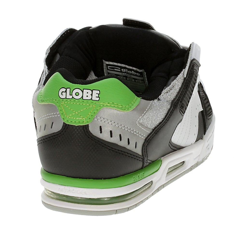 topánky Globe Sabre - White/Black/Green