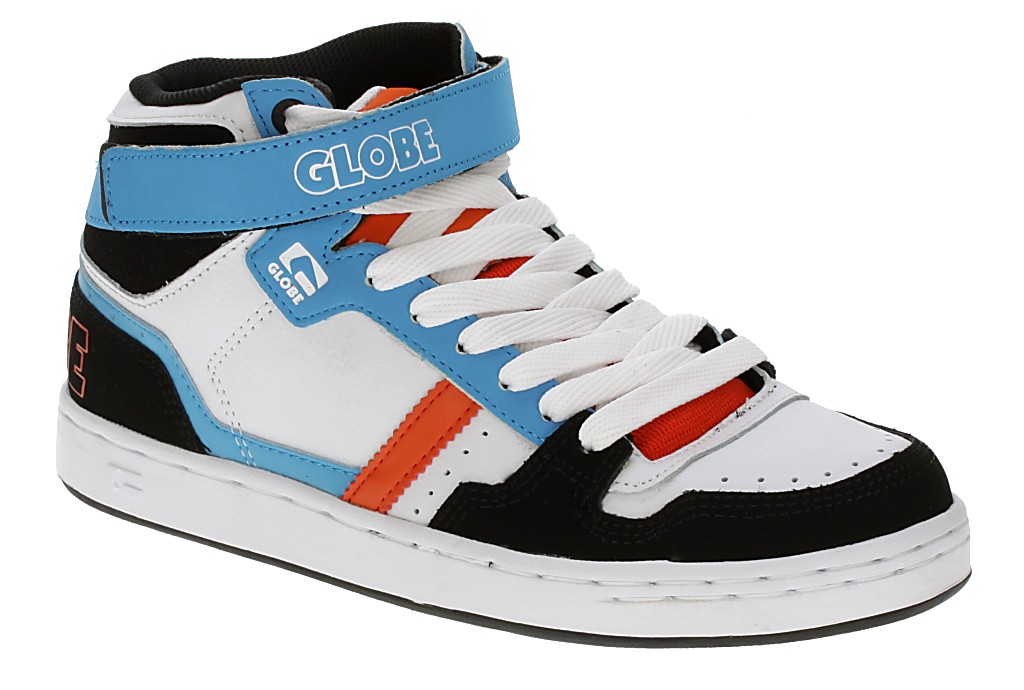 shoes Globe Superfly - White/Hawaiian/Infrared