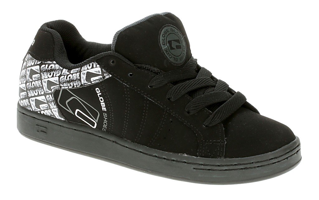 shoes Globe Focus - Black/White/Charcoal