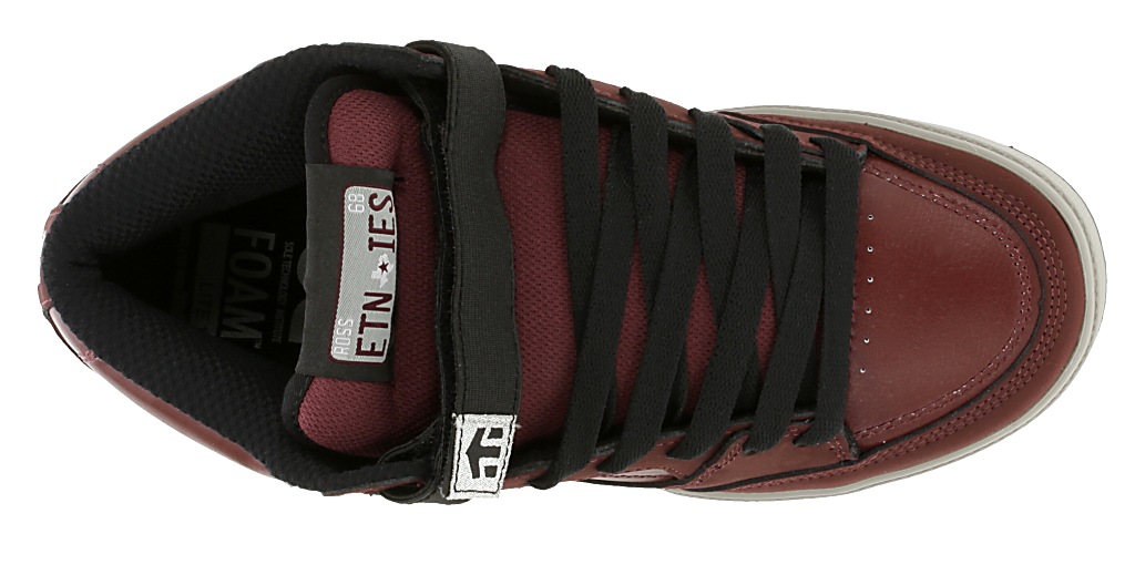 shoes Etnies Number Mid - Maroon