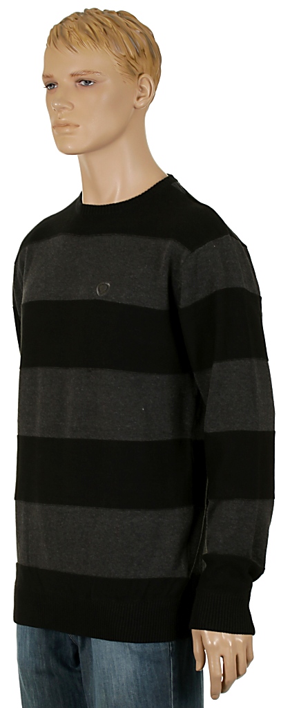 sweater Circa Snyder Stripe - Charcoal