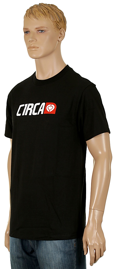 tričko Circa Corp Logo - Black