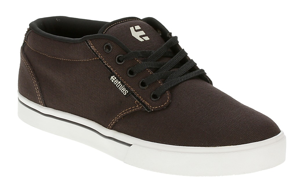 shoes Etnies Jameson 2 Mid ECO NC - Brown/White