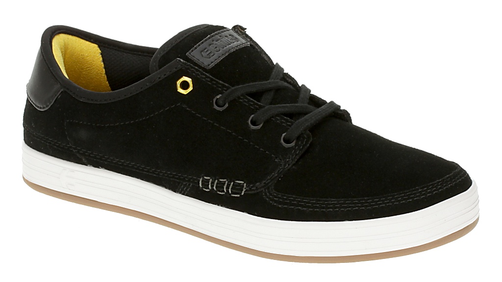 Etnies Owen Shoes - Black/White/Gold