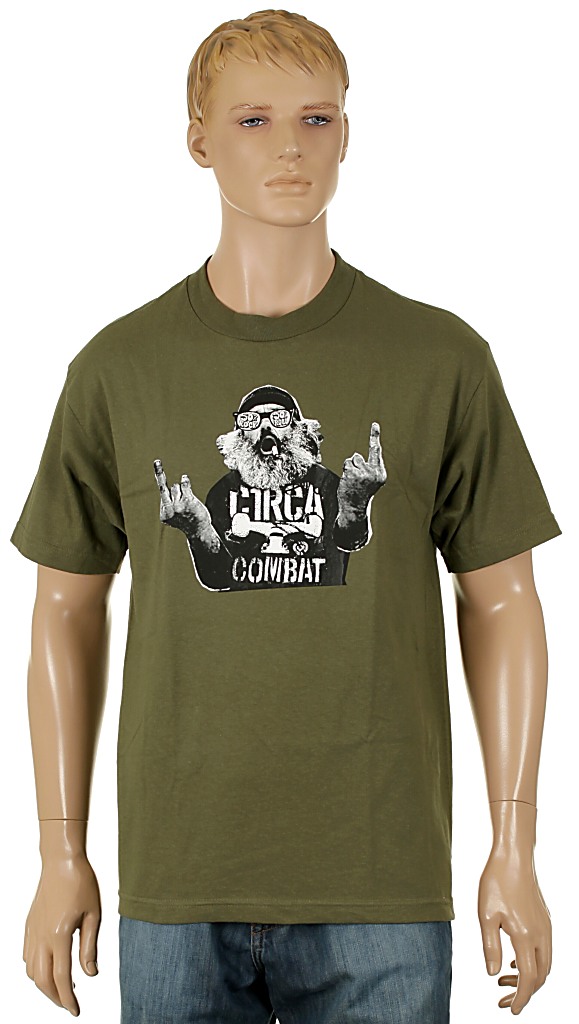 tričko Circa Party On - Military