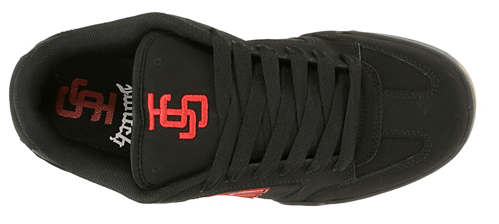Etnies Twitch 3 Shoes - Black/Red/Gum
