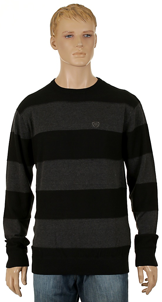 sweater Circa Snyder Stripe - Charcoal