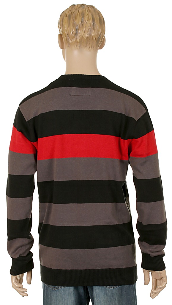 sveter Circa Fellers Stripe - Pompeian