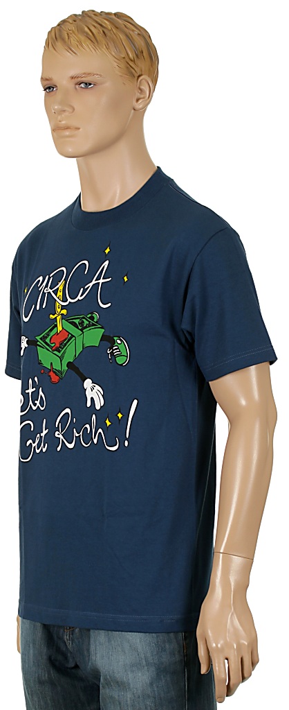 T-shirt Circa Get Rich - Harbor Blue