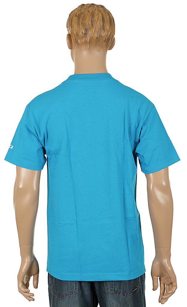 tričko Circa Icon - Cyan Blue