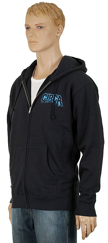 hoodie Circa Sect Zip - Navy