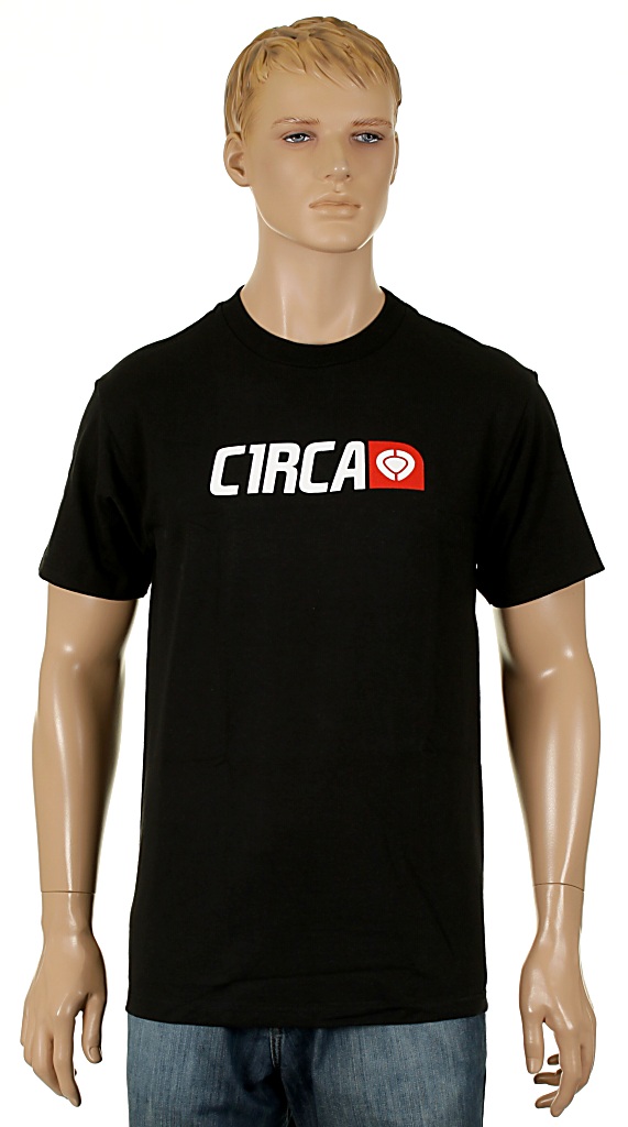tričko Circa Corp Logo - Black