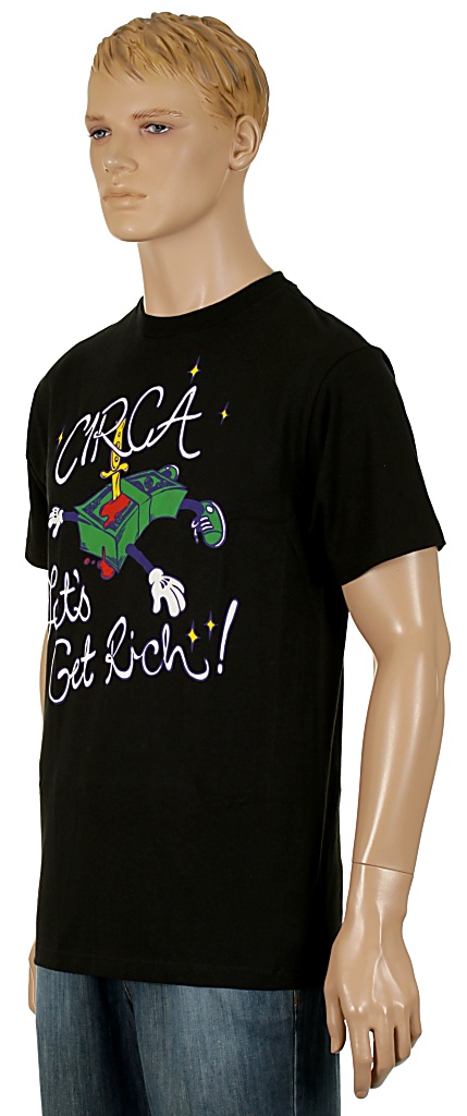 T-shirt Circa Get Rich - Black