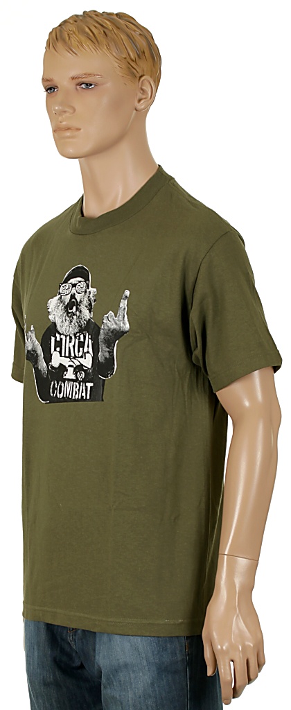 tričko Circa Party On - Military