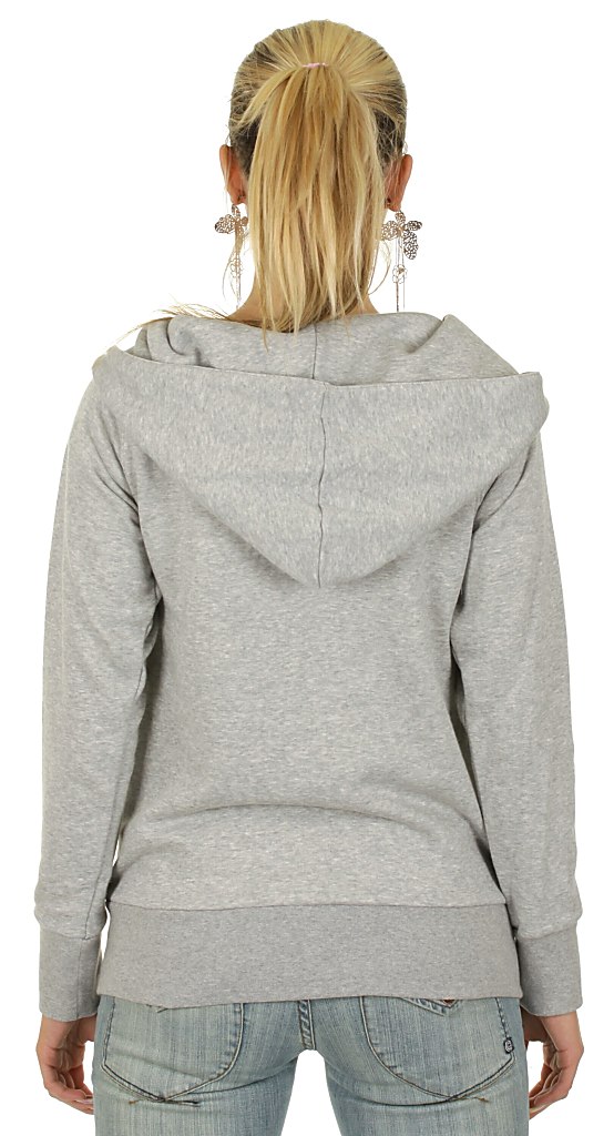 Etnies Sadie 2 Zip Hoodie - Gray/Heather