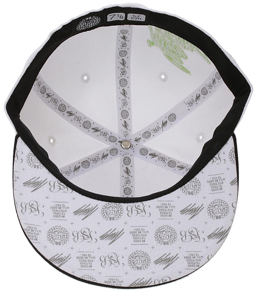 cap Mass DNM Emblem - White/Black