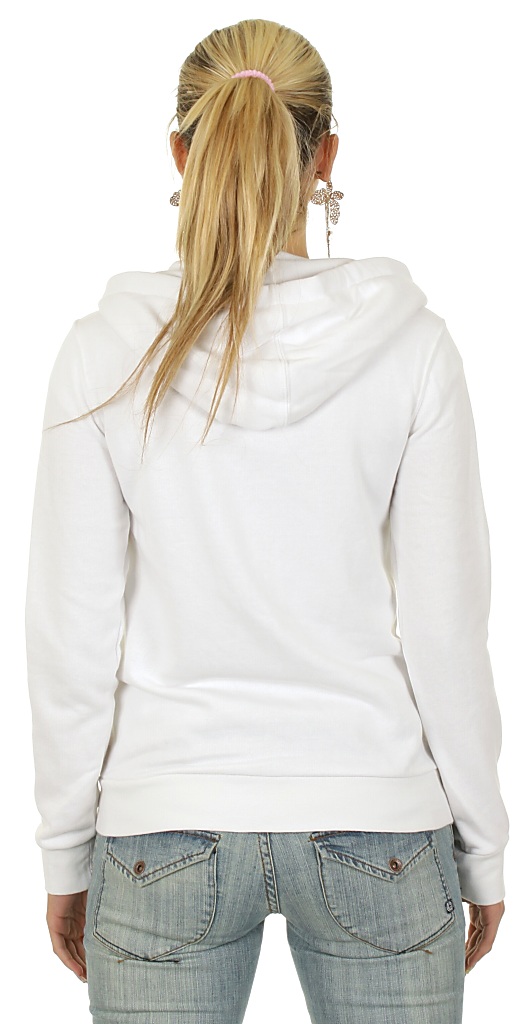 hoodie Etnies Corporate Zip - White