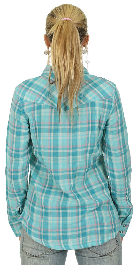 košile Roxy Flower Power LS - Funky Plaid CBS