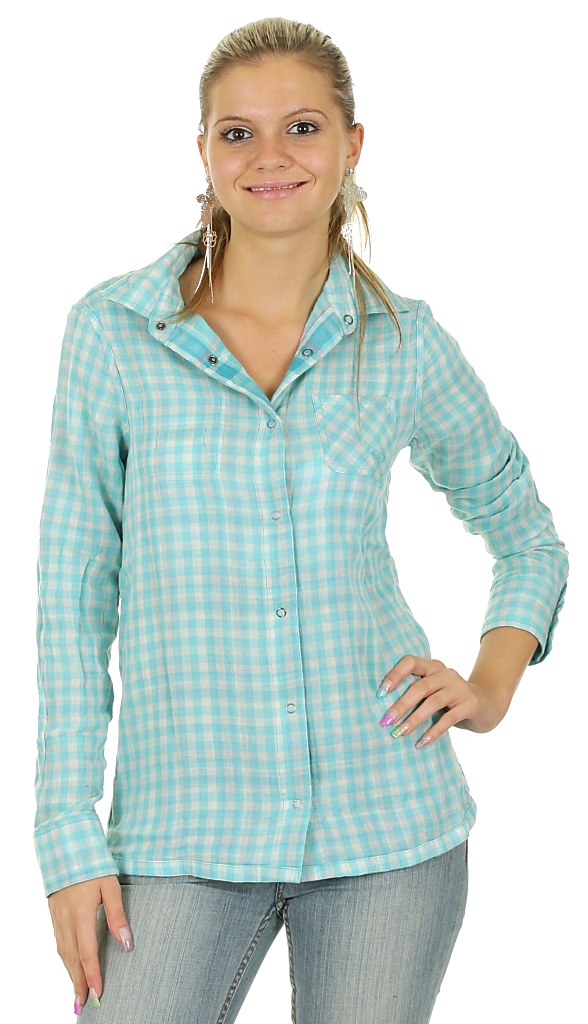 košile Roxy Flower Power LS - Funky Plaid CBS