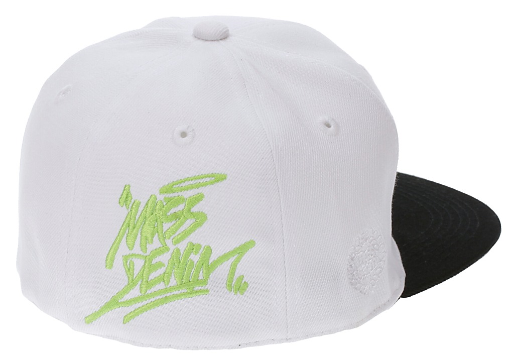 cap Mass DNM Emblem - White/Black