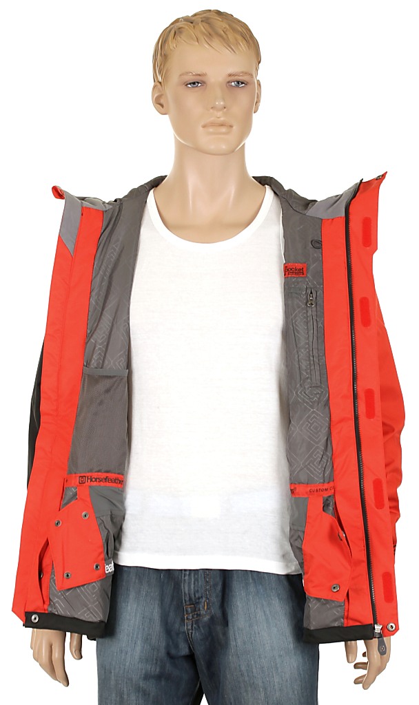 kurtka Horsefeathers Zaurak Insulated - Red