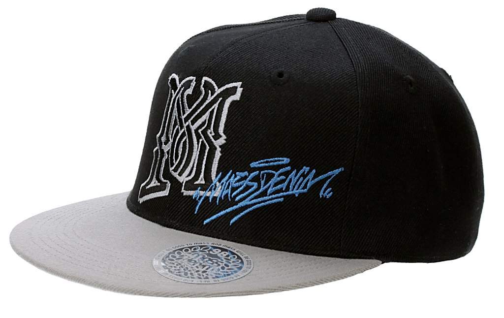 cap Mass DNM Emblem - Black/Gray