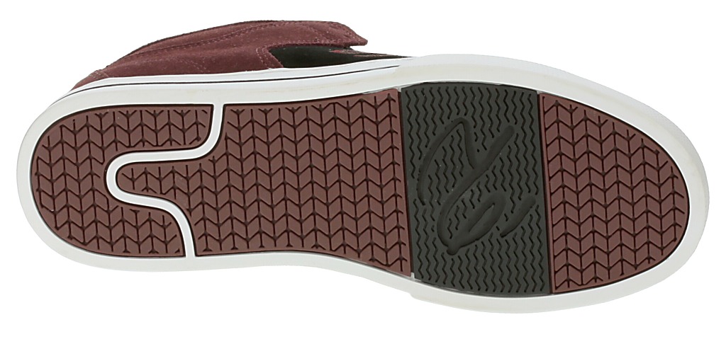 topánky És Cessner Mid - Maroon/Black/White