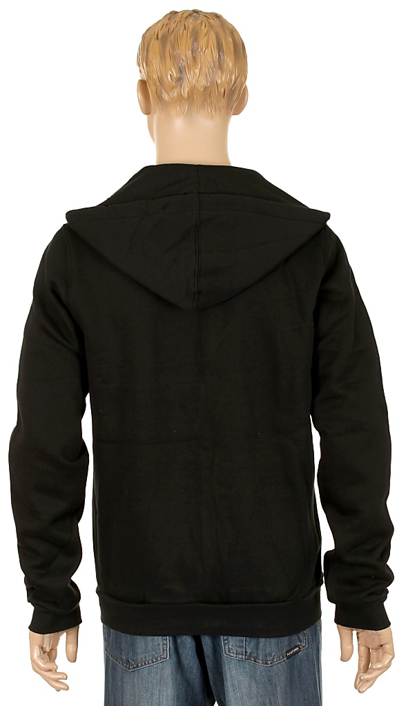 mikina Emerica Triangle Solid Zip - Black/Gold