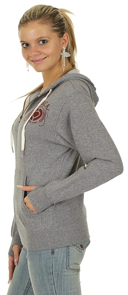 mikina Circa Genuine Icon Zip - Scan Gray