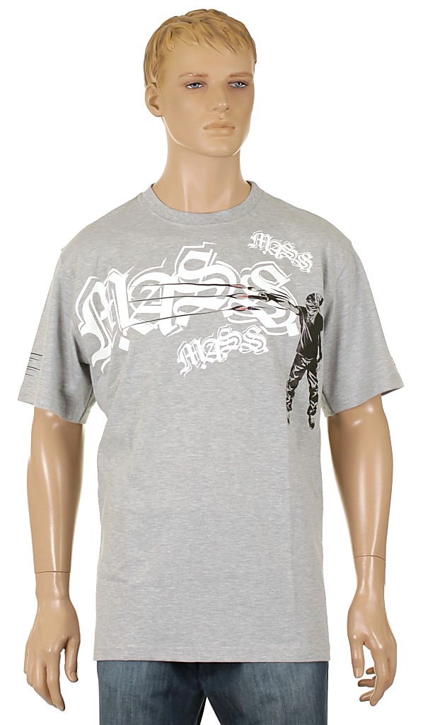 T-shirt Mass DNM Another Victim - Gray