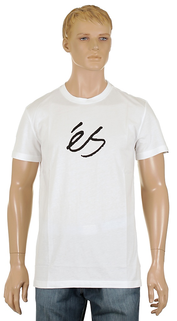 tričko És Script Solid 10 - White