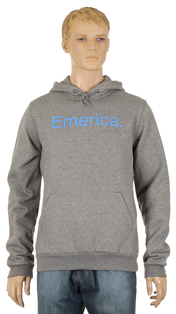 mikina Emerica Pure Solid - Gray/Heather