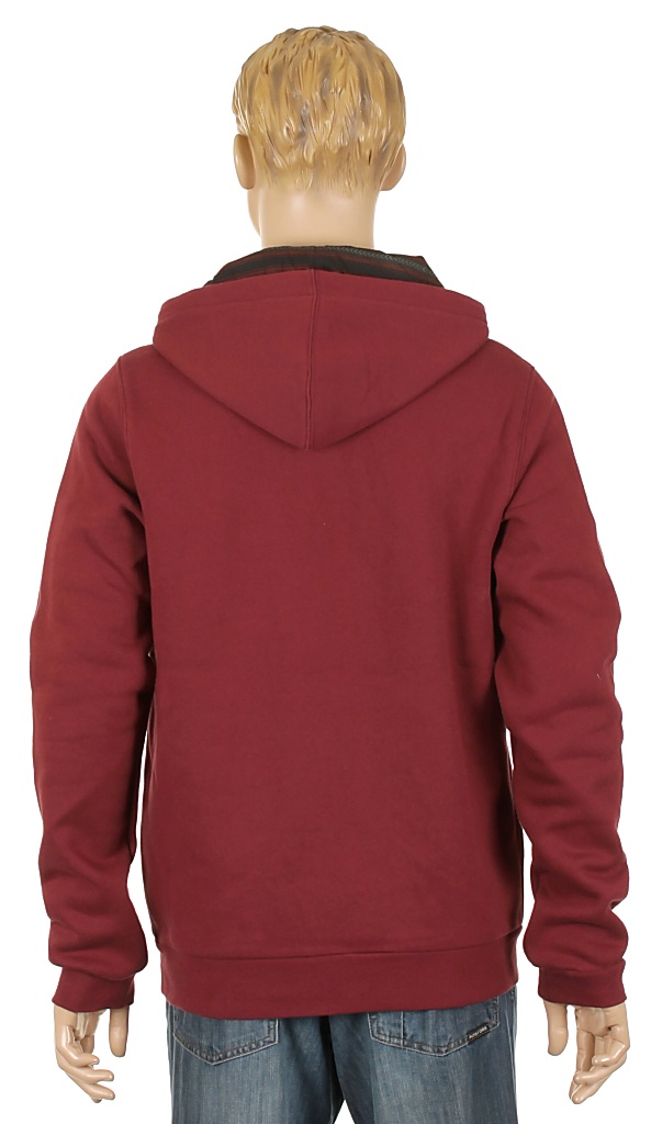 mikina Emerica Triangle Fill - Oxblood