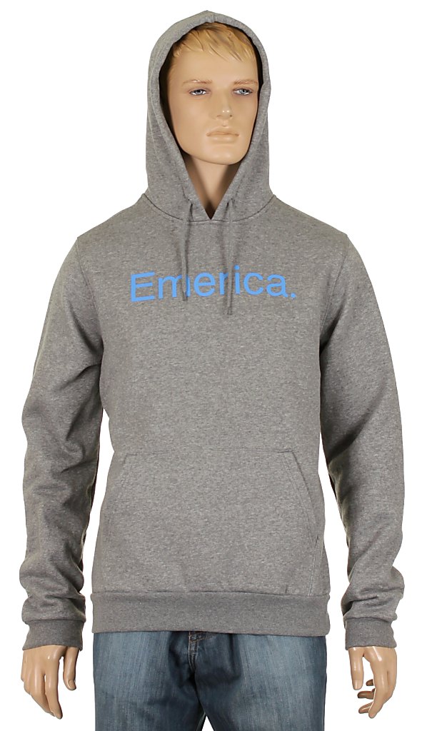 mikina Emerica Pure Solid - Gray/Heather