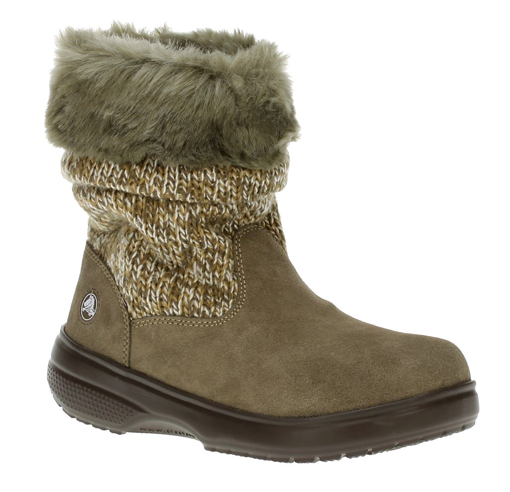 shoes Crocs Cozycrocs Bootie - Canvas/Walnut
