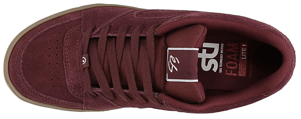 topánky És Square One - Maroon/White