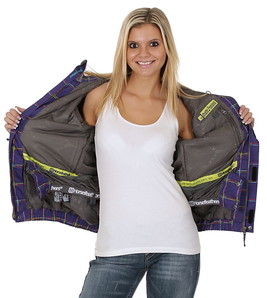 bunda Horsefeathers Taygeta Insulated - Violet Check