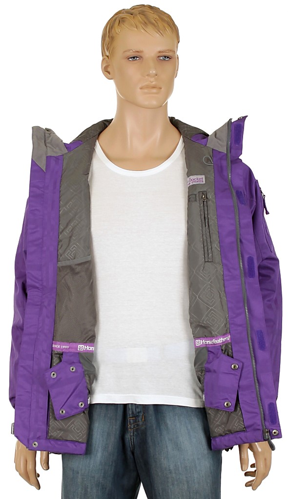 bunda Horsefeathers Decrux Insulated - Violet Check