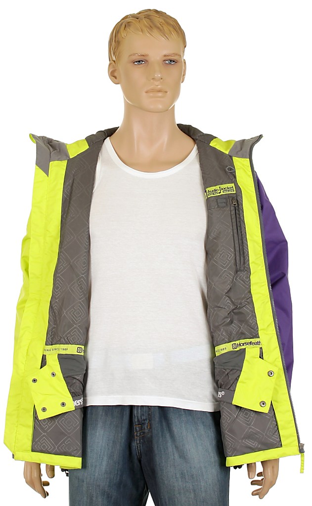 kurtka Horsefeathers Arktur Insulated - Lime