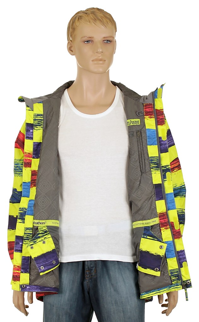 bunda Horsefeathers Scorpius Insulated - Lime Stencil