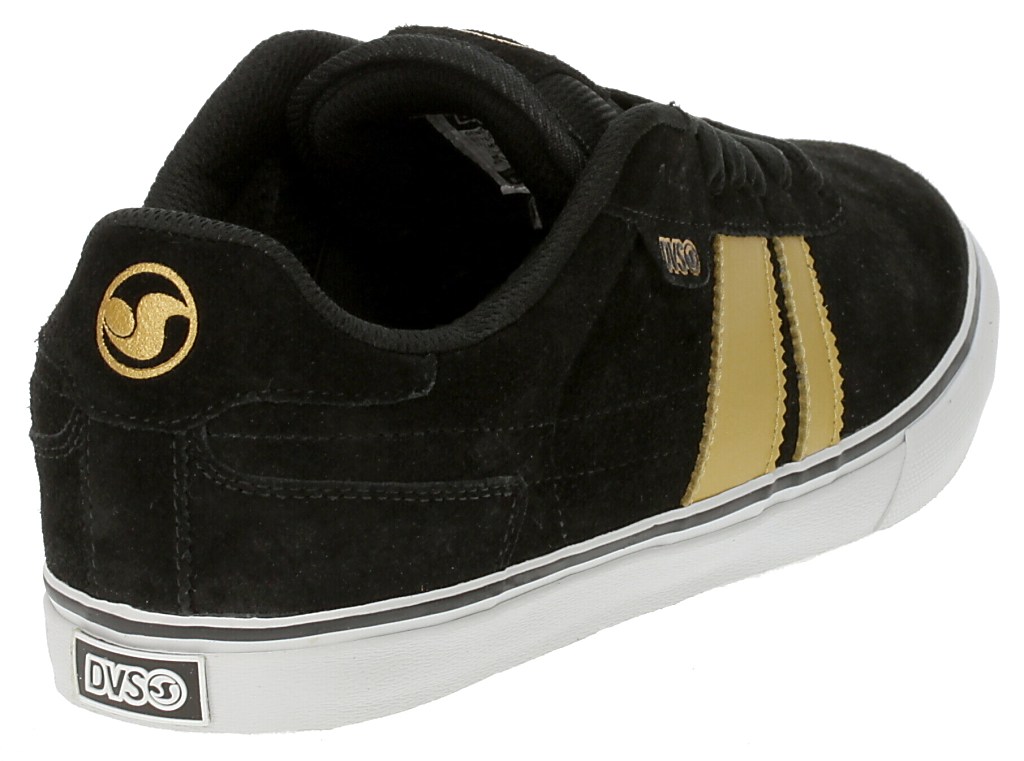 shoes DVS Milan 2 CT - Black/Gold Suede